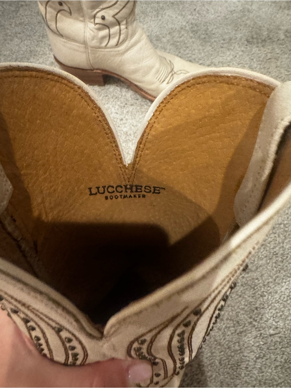 Like new Luchese boots - Picture 2 of 5